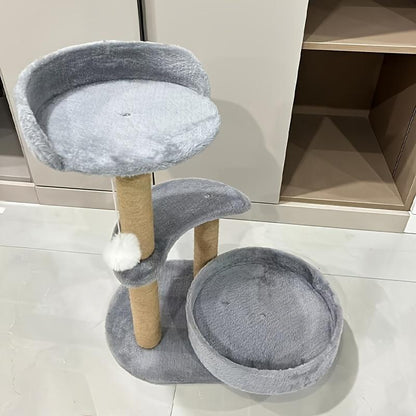 Multi-layer Cat Tree Indoor Cat Furniture With Scratching Post
