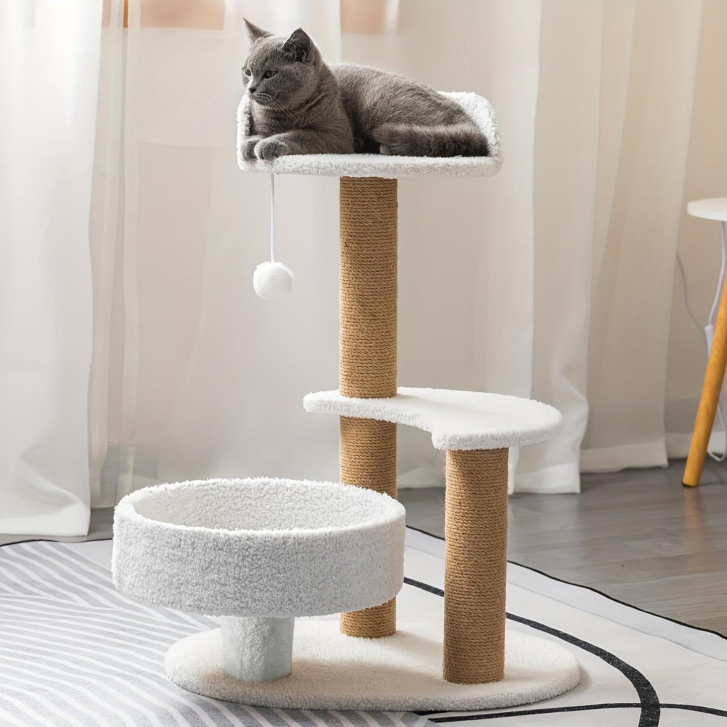 Multi-layer Cat Tree Indoor Cat Furniture With Scratching Post