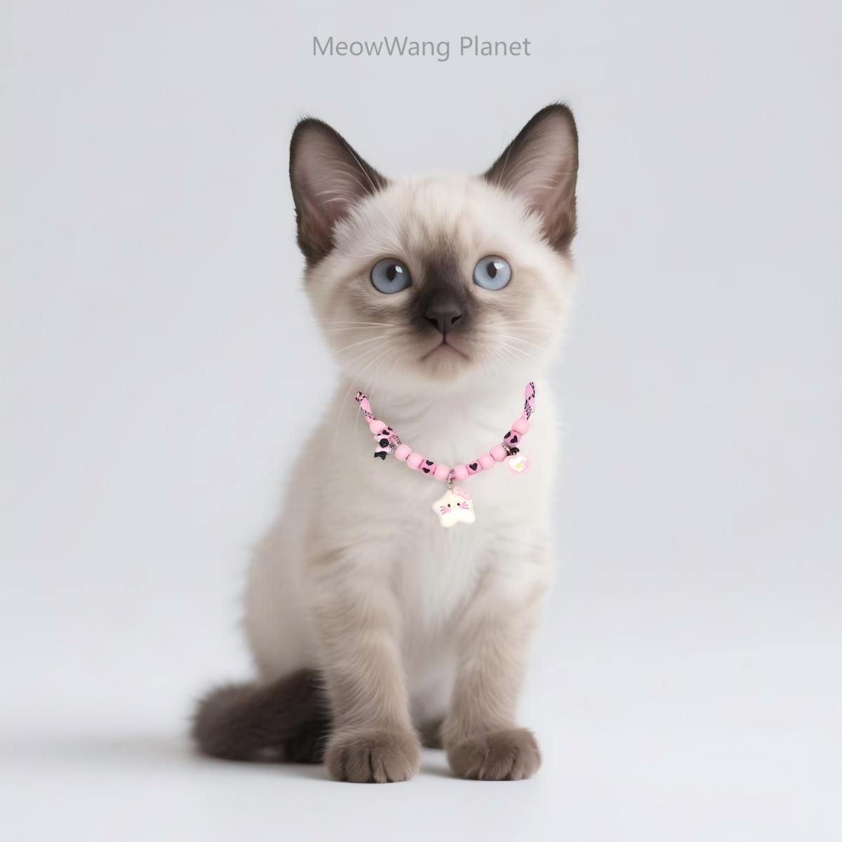 Luxury Adjustable Pet Collar Minimalist Durable Necklace Style For Cats Small Medium Dogs Luxury Gift