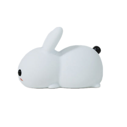 Colorful Rabbit Silicone Night Light Led