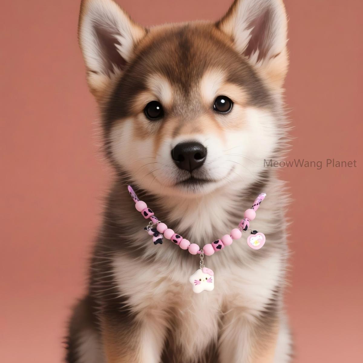 Luxury Adjustable Pet Collar Minimalist Durable Necklace Style For Cats Small Medium Dogs Luxury Gift